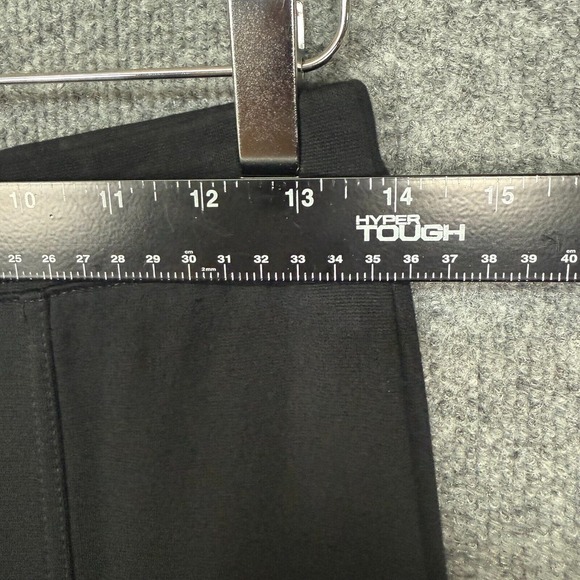 Talbots Pants Womens Small Black Knit Skinny Ankle Pull On Elastic Waist Stretch - Picture 6 of 14